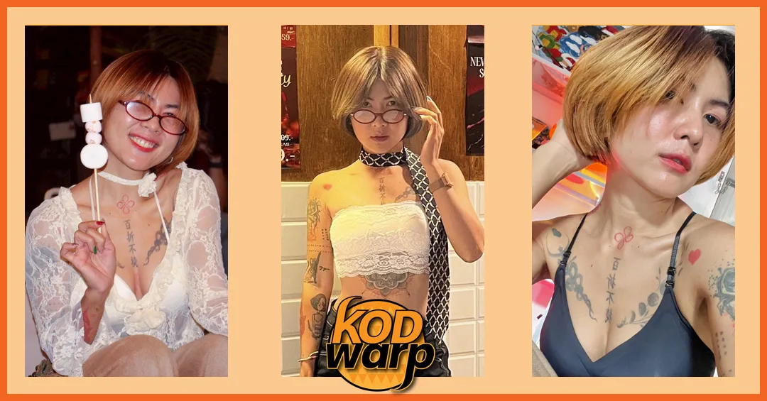 วาร์ปเด็ดๆ Fahskylike สาวผมบ๊อบสั้น ลุคติสท์เท่ รอยสักโดดเด่น